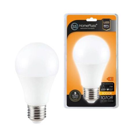 AMPOULE LED E27 STANDARD - 11W BLANC CHAUD