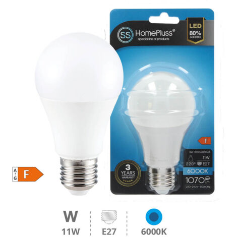 AMPOULE LED E27 STANDARD - 11W BLANC FROID
