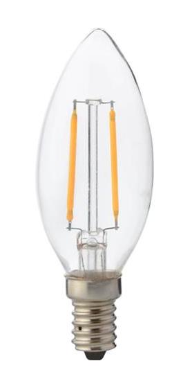 Horoz Electric - Ampoule led flamme à filament 2W (Eq. 16W) E14 4200K - 4200K
