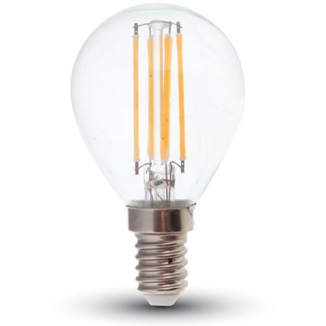 Ampoule LED Filament E14 P45 4W 6000K°