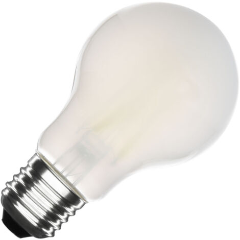 Ampoule LED Filament E27 2,3W 485lm A60 Opale Classe A No Flicker 2700K Blanc chaud