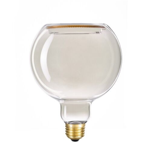 Ampoule LED Filament E27 6W 220 lm G125 Globe Smoky Creative-Cables SEG55056 1900K Super chaud