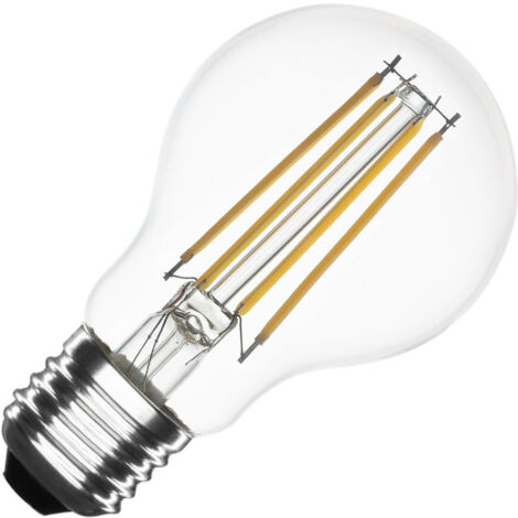Ampoule LED Filament E27 8W 1055 lm A60 No Flicker 2700K Blanc chaud
