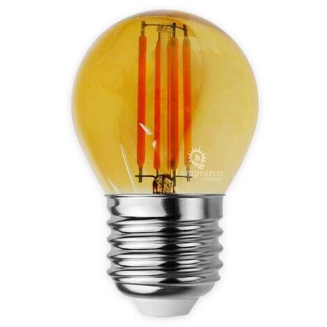 Ampoule Led Filament forme G45 4 Watt (éq 42 watts) Culot E27