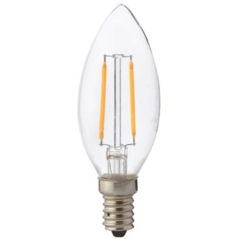 Ampoule LED flamme à filament 2W (Eq. 16W) E14 4200K