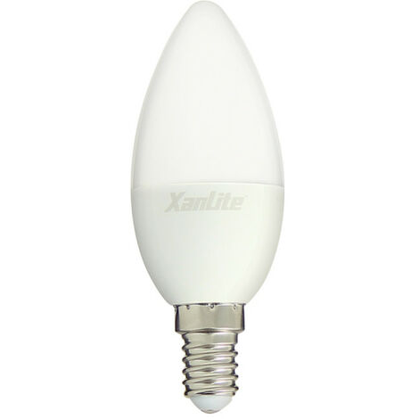 Ampoule LED flamme, culot E14, 6W cons. (40W eq.), lumière blanche neutre