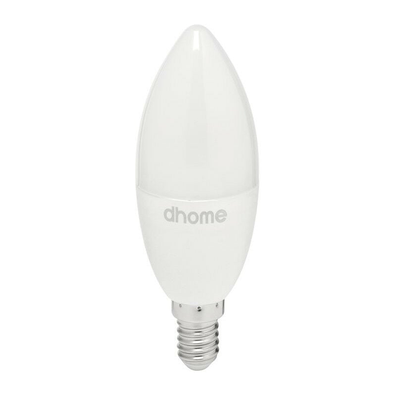 Ampoule led flamme douille E14 2700k 806lm - 7 watts - DHOME