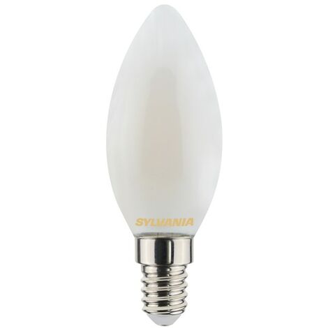 Ampoule LED flamme TOLEDO Retro satiné 4,5W 470lm E14 – SYLVANIA - 29536
