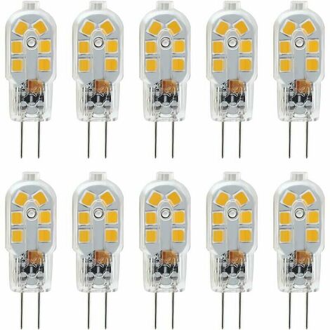 Ruiandsion 5 pièces 3 V E10 douille de Base ampoule LED 1 W blanc