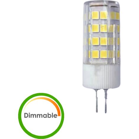 Ampoule LED G4 3W 220V compatible avec variateur - Blanc Chaud - Transparent