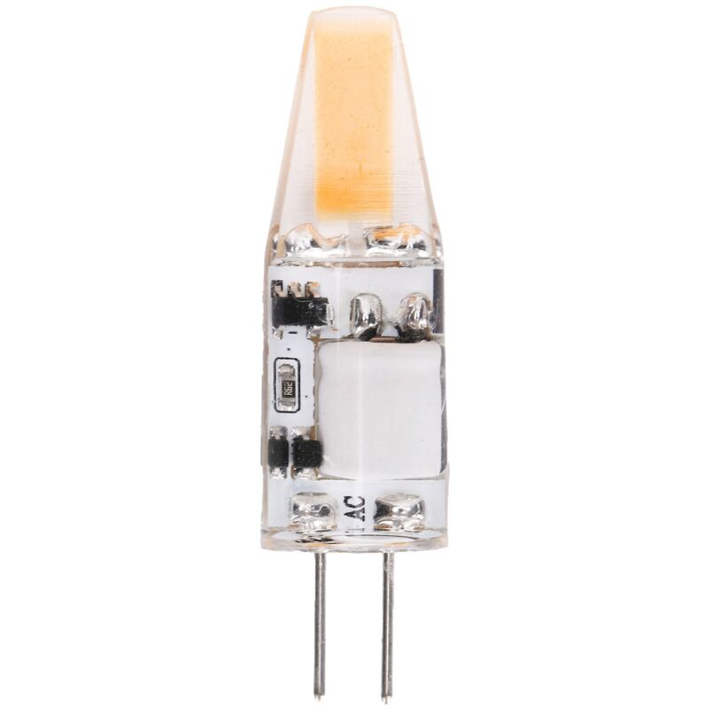 Ampoule LED G4 COB 3W 400lm pour lampe de plafond, lustre, applique AC/DC 12V blanc chaud 2700K