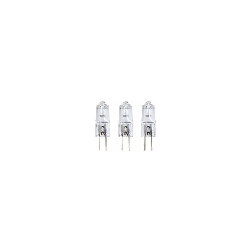 Ampoule LED G4 Lot de 3 ampoules halogènes culot G4, 375 Lumens, 2900 Kelvins, Blanc chaud, Dimmable - PACK3HG420W - RWAmpoule LED G4