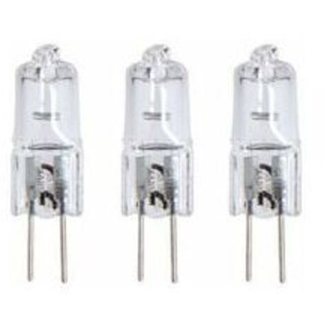 Ampoule LED G4 Lot de 3 ampoules halogènes culot G4, 375 Lumens, 2900 Kelvins, Blanc chaud, Dimmable - PACK3HG420W