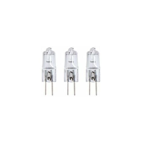 SHMSHNG Ampoule LED G4 Lot de 3 ampoules halogènes culot G4, 375 Lumens, 2900 Kelvins, Blanc chaud, Dimmable - PACK3HG420W - RWAmpoule LED G4