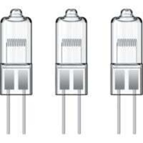 SHMSHNG Ampoule LED G4 Lot de 3 ampoules halogènes culot G4, 375 Lumens, 2900 Kelvins, Blanc chaud, Dimmable - PACK3HG420W - RWAmpoule LED G4