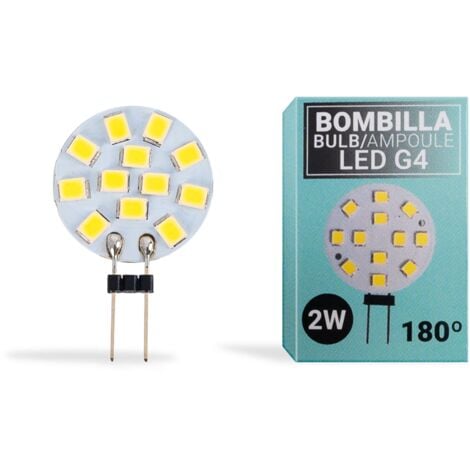 Ampoule LED G4 1.8W 180 lm 12V - Ledkia