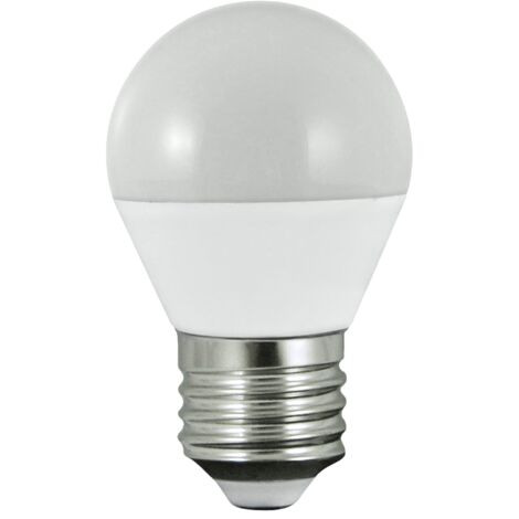 Ampoule LED G45 E27 7W 640lm 3000K opale Polux
