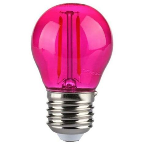 Ampoule led g45 v-tac 2w e27 rose vt-2132-p-n - 7410- 217410