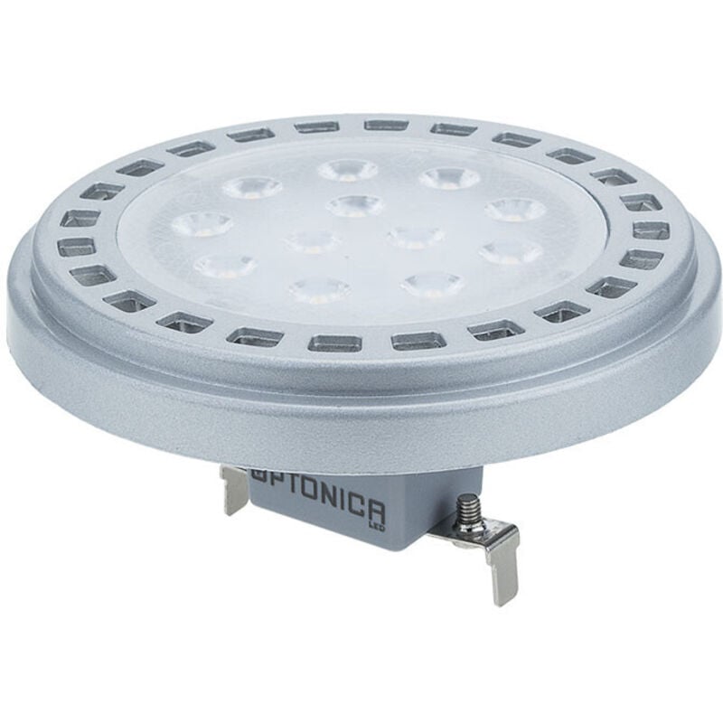 Ampoule led G53 AR111 15W Argent équivalent à 80W - Blanc Naturel 4500K