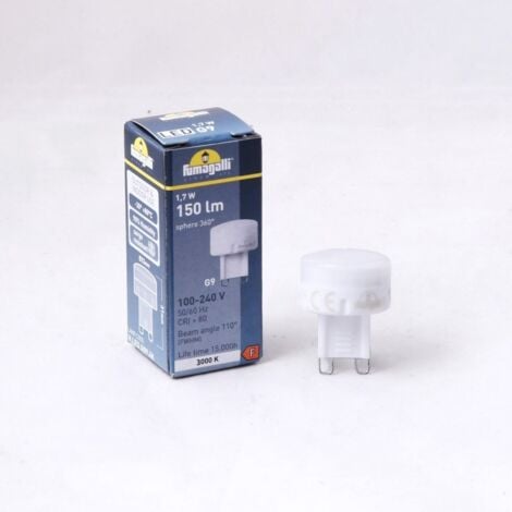 Ampoule LED G9 - 1,7W - Fumagalli - Blanc Chaud