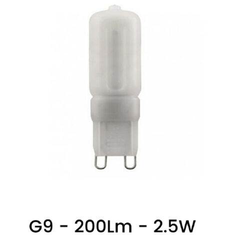 Ampoule Led G9 2.5 Watt Blanc Chaud 3000k Froid 6500k Naturel 4000k