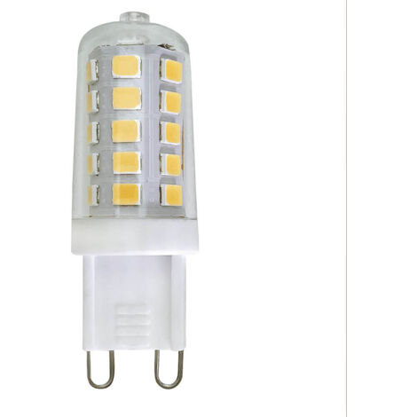 Ampoule LED G9 3.5W, 240V, 320 lumens, 4000K blanc-neutre, luminosité variable - Tibelec