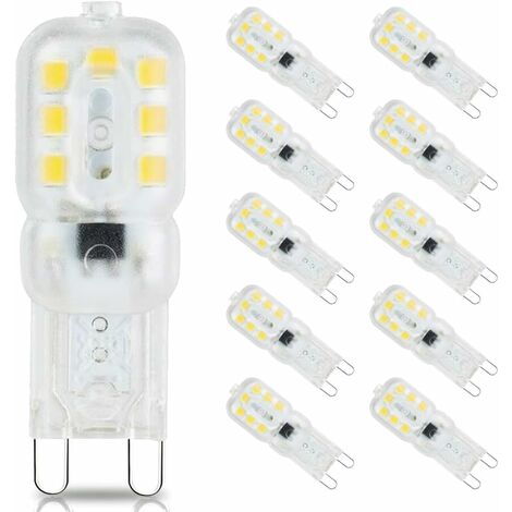10 ampoule led g9 blanc froid - Cdiscount