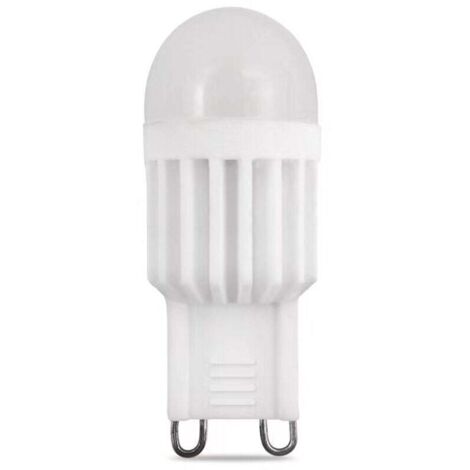 Ampoule LED G9, ampoule G9 2 W 6000 K blanc froid,angle 360, pas de gradation, 2,5 W 220-240 V, lot de 2 [Classe énergétique F] H137