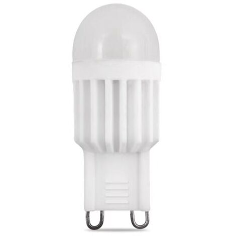 Ampoule LED G9, ampoule G9 2 W 6000 K blanc froid,angle 360, pas de gradation, 2,5 W 220-240 V, lot de 2 [Classe énergétique F] H137