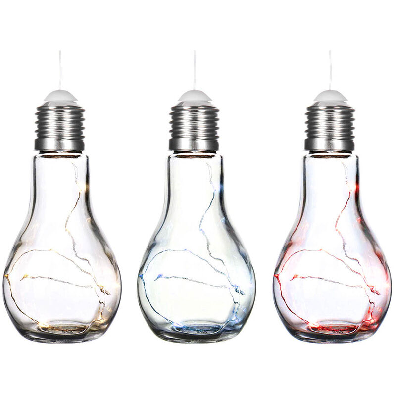 Pms International - Ampoule à Led géante transparente W/5 3 couleurs