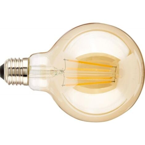 Ampoule LED filament E27 Globe Géant Or DIM 