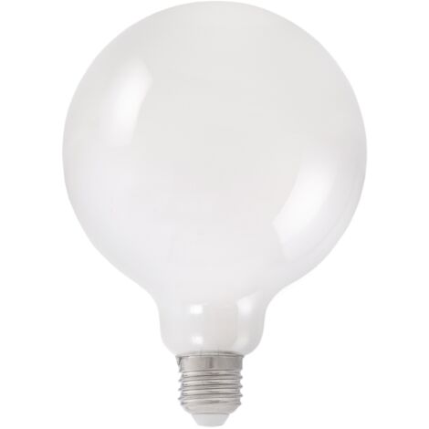 Ampoule LED globe décorative "Milky" - E27 G125 - 6W - 3000K - Blanc Chaud