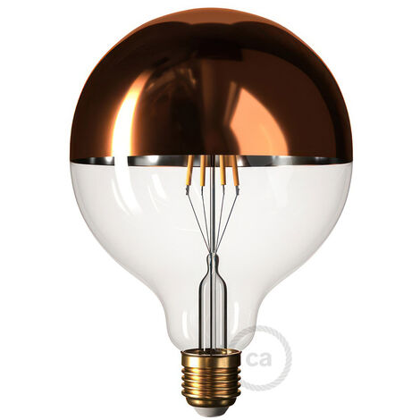 Philips Lampadina A LED G93 Globe Filament E27 7W 550 Lumens 4500K  Trasparente