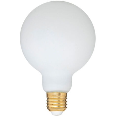 Ampoule LED Globe "Opaline" 14cm Blanc