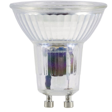 AMPOULE LED, GU10, 250LM REMP. 38W, AMP. RÉFL. PAR16, BL. CHD., VERRE XAVAX