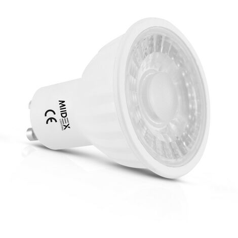 Ampoule LED gu10 par16 4.9w 550lm Ø50mm 120°- blanc froid 4000k