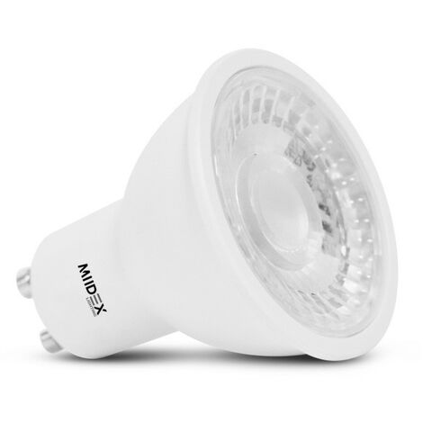 Spot Led 6W (55W) GU10 Dimmable Angle 38° Blanc jour 6000°K