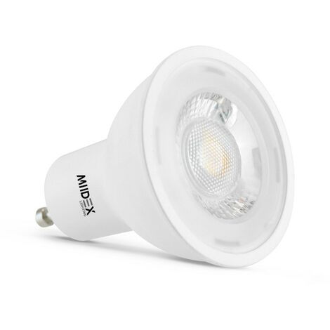 EACLL Ampoule LED GU10 Blanc Chaud 10W Remplace Halogène 140W, Lot de 6,  1050 Lumens 3000K Non Dimmable, Éclairag sans Scintillement, Large Faisceau  120° Spot, AC 230V Lampe à Réflecteur : 