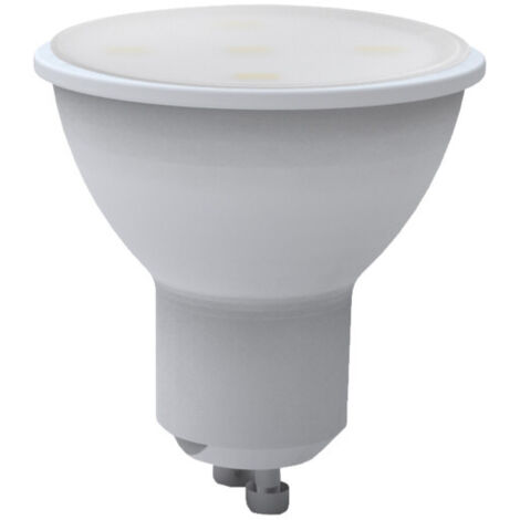 Ampoule Led Gu10 Douille Spotlight Lumière Blanc Chaud 5 Watts Mr16