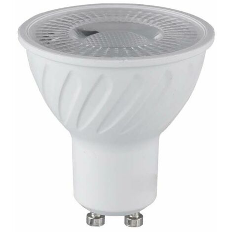 Ampoule LED GU10--GU10 LED blanc froid dimmable,7W Remplace 70W ampoule halogène,600 lumens 6000K blanc froid ampoules,angle de faisceau 120° Spotlight ampoules à réflect variable, 6 pièces [Classe