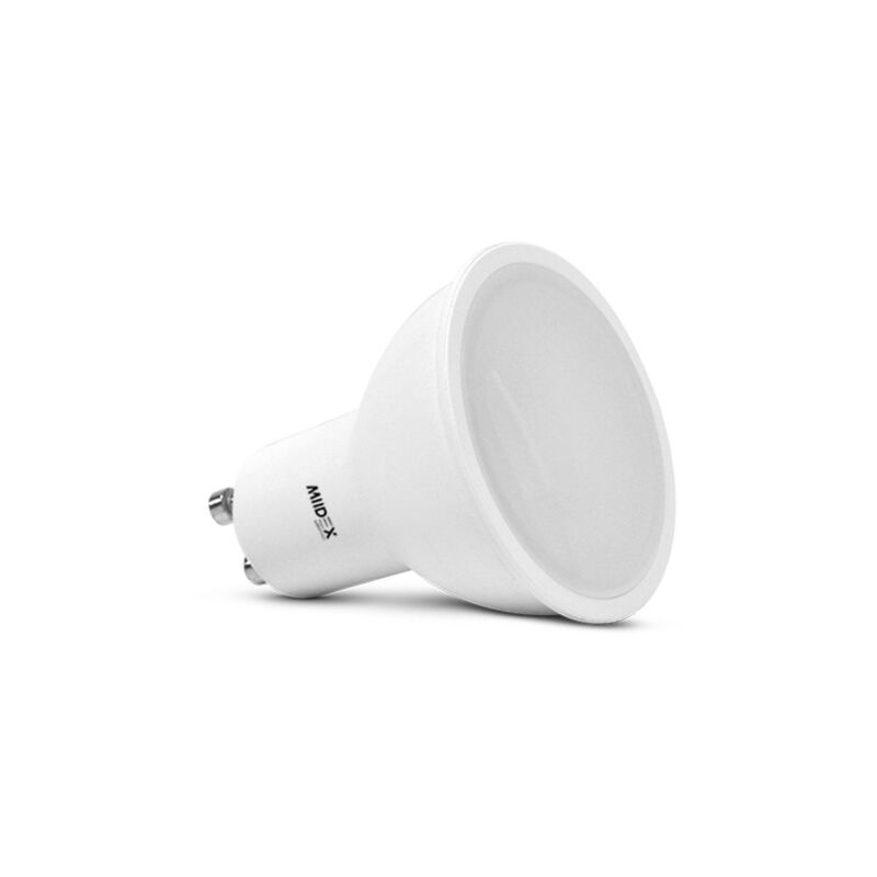 Vision-el - Ampoule led GU10 7W 120° Miidex Lighting® blanc-chaud-3000k - dimmable Vision-el - Ampoule led GU10 7W 120° Miidex Lighting® blanc-chaud-3000k - dimmable