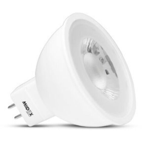 Ampoule LED GU5.3 6W 38° (Dimmable en option) Miidex Lighting®  blanc-chaud-3000k - dimmable
