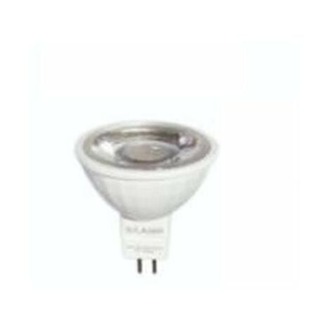 Ampoule LED GU5.3 / MR16 12V 8W SMD 80° - Unité / Blanc Chaud  - SILUMEN