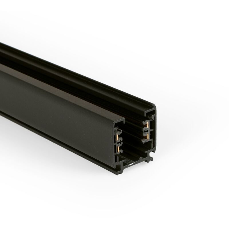 Rail triphasé en saillie - GEN2 - 1 mètre - Noir Rail triphasé en saillie - GEN2 - 1 mètre - Noir