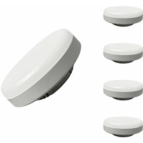 Ampoule LED GX53 7W (Pack de 5) - Blanc Froid 6000K - 8000K
