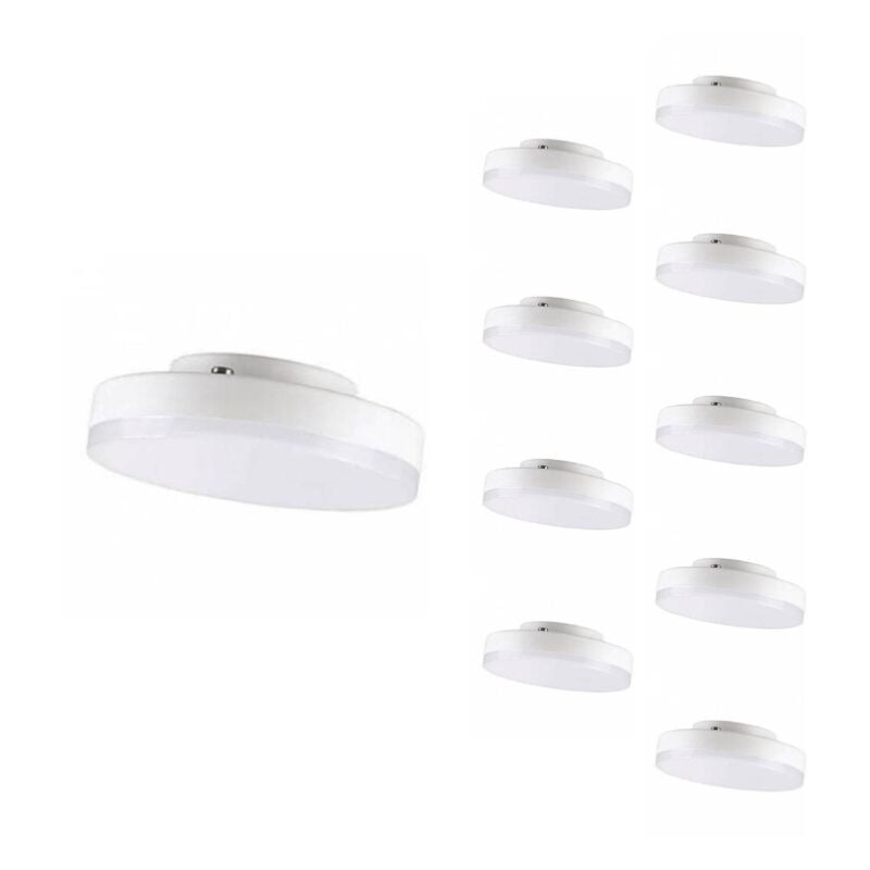 Ampoule led GX53 7W slim (Pack de 10) - Blanc Chaud 2300K - 3500K Silamp