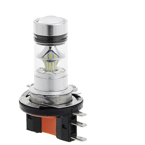 Ampoule LED H15 100W 2323 SMD pour feux de brouillard, feux de jour, feux stop et phares de voiture.
