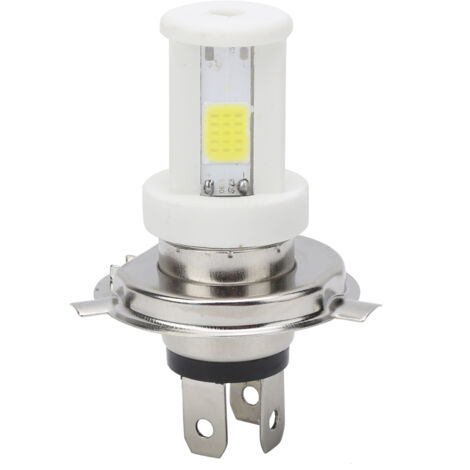 Ampoule LED H4 pour moto - 1080 lumens, 6500K blanc, faisceau haut/route, 9-12W