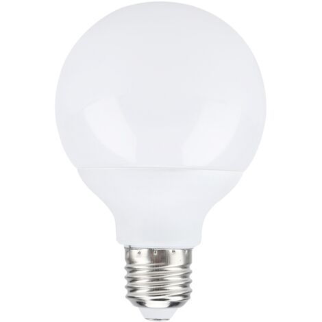 Ampoule LED haute luminosité E27 5W 85-265V, boîtier en plastique PVC, ampoule domestique, lumière blanche froide 6500K