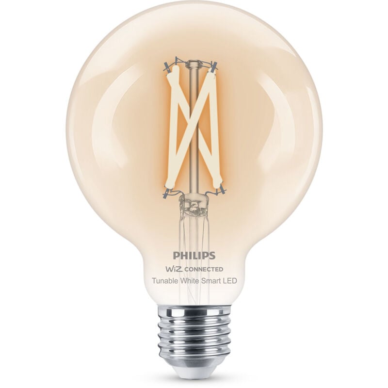 Philips - globe filament transparent 7 w (éq. 60 w) G95 E27 (8719514372184)